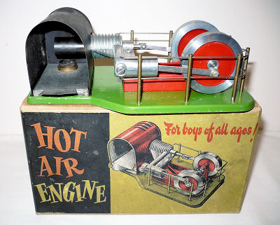 Davies Charlton Hot Air Engine / Stirling Engine.