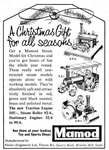 Christmas gift advert 1964.