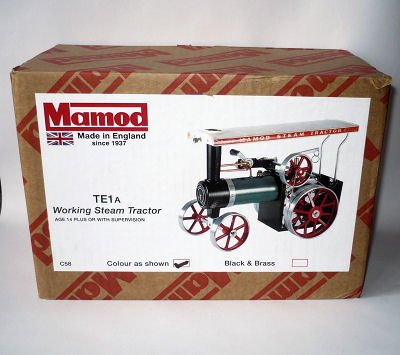Mamod TE1a box.