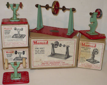 Mamod toy steam engine tools Circa 1950's.