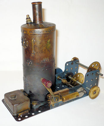 Meccano 1929 steam engine