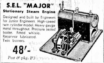 SEL 1550 Major Steam engine.