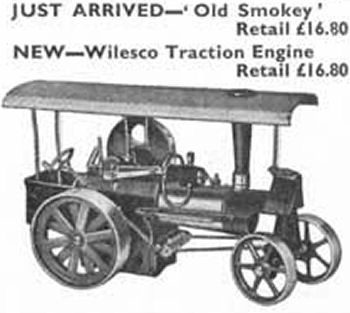 Wilesco Dampftraktor steam traction engine.