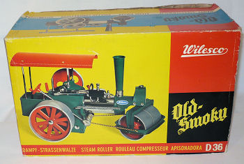 Wilesco Dampftraktor steam roller.