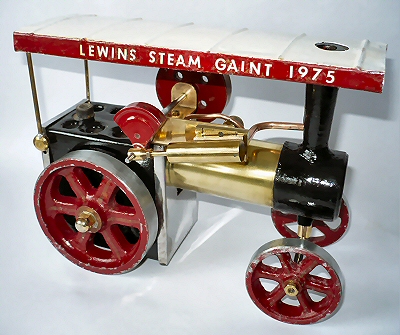 Lewins steam engine.