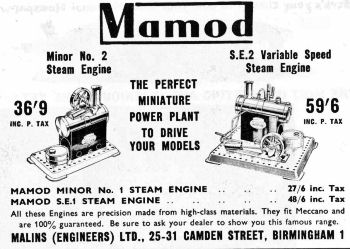 Minor 2 and SE2 advert from 1957.