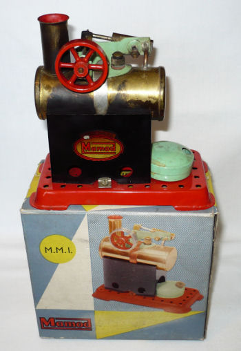 Mamod Minor toy steam engine.