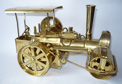 Wilesco Brass Steam Roller.
