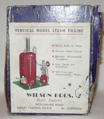 Wilson Bros steam engine Circa 1948.